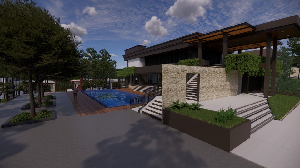 club house rumah tapak jabatan menteri ikn