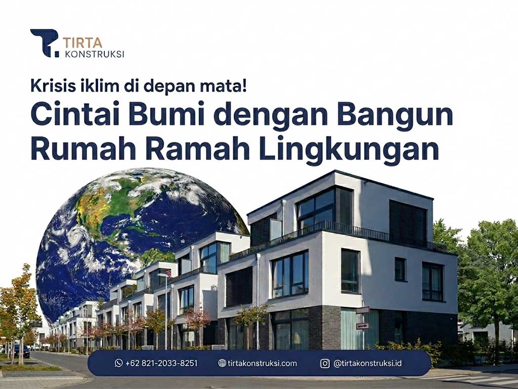 Krisis Iklim di Depan Mata! Cintai Bumi dengan Bangun Rumah Ramah Lingkungan