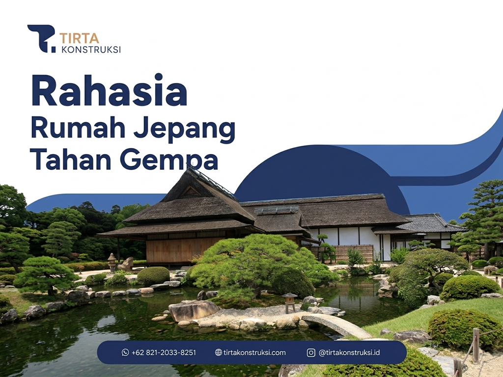 Rahasia Rumah Jepang Tahan Gempa: Teknologi dan Konstruksi yang Wajib Ditiru